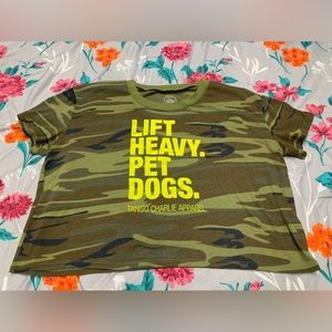Lift Heavy, Pet Dogs Crop